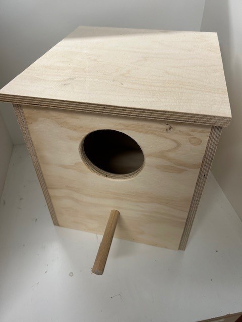 Deluxe 12mm Ply Large Parrot Nest Box Deluxe 12mm Ply Large Parrot Nest Box
